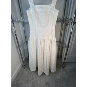 TORY BURCH-Women’s Eyelet Dress-Size 4-Pre-Owned